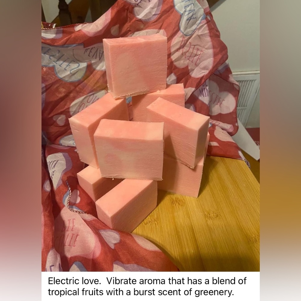 Handmade all natural cold pressed goat milk soap